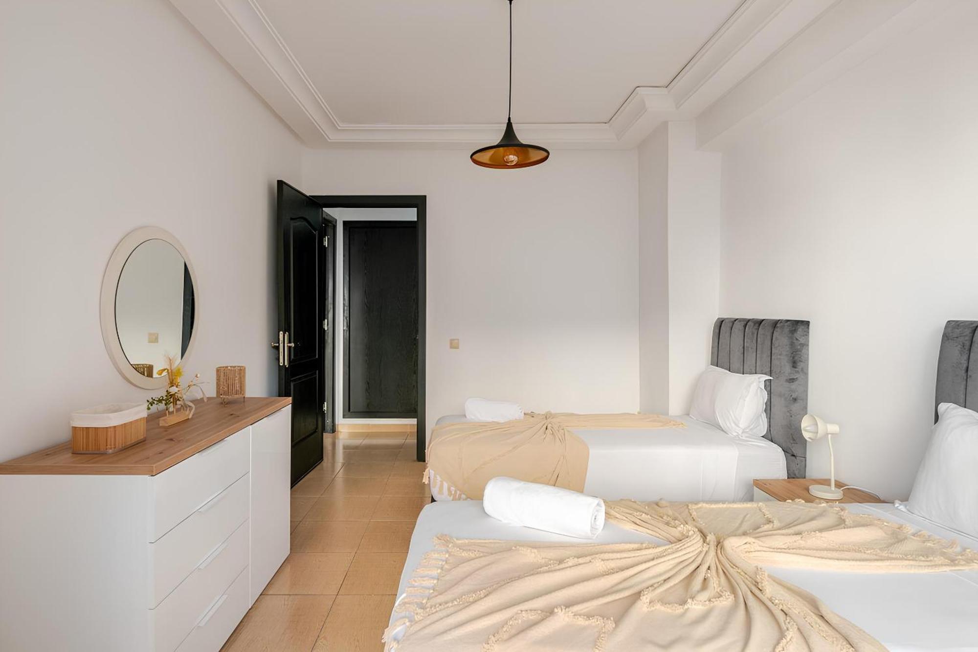 Appartement Acacia 2 Chambres Au Centre Ville Tanger Eksteriør billede